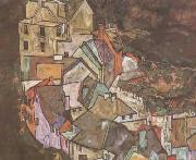 Edge of Town (Kruman Town Crescent III) (mk12) Egon Schiele